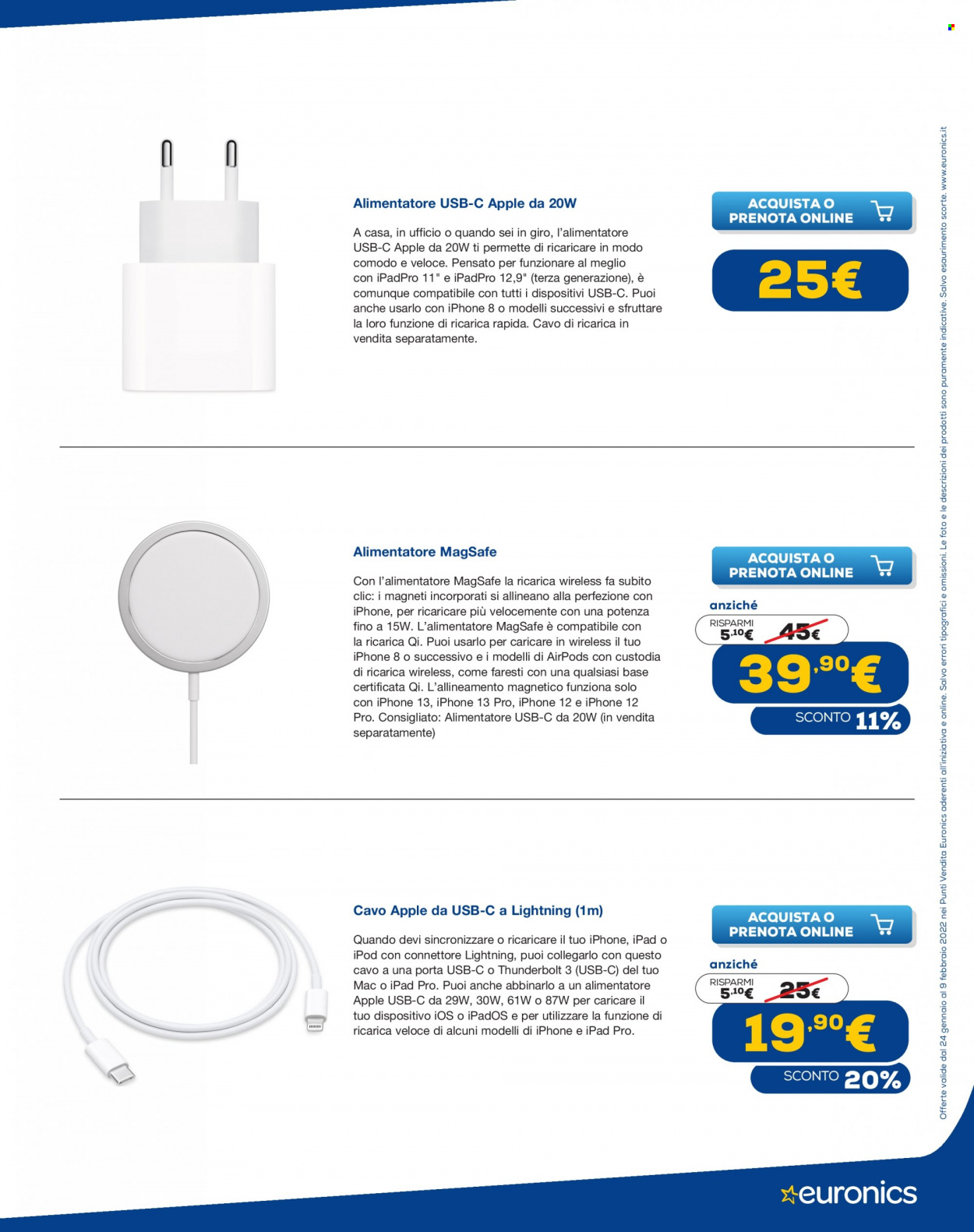 Volantino Euronics - 24/1/2022 - 9/2/2022. Pagina 9