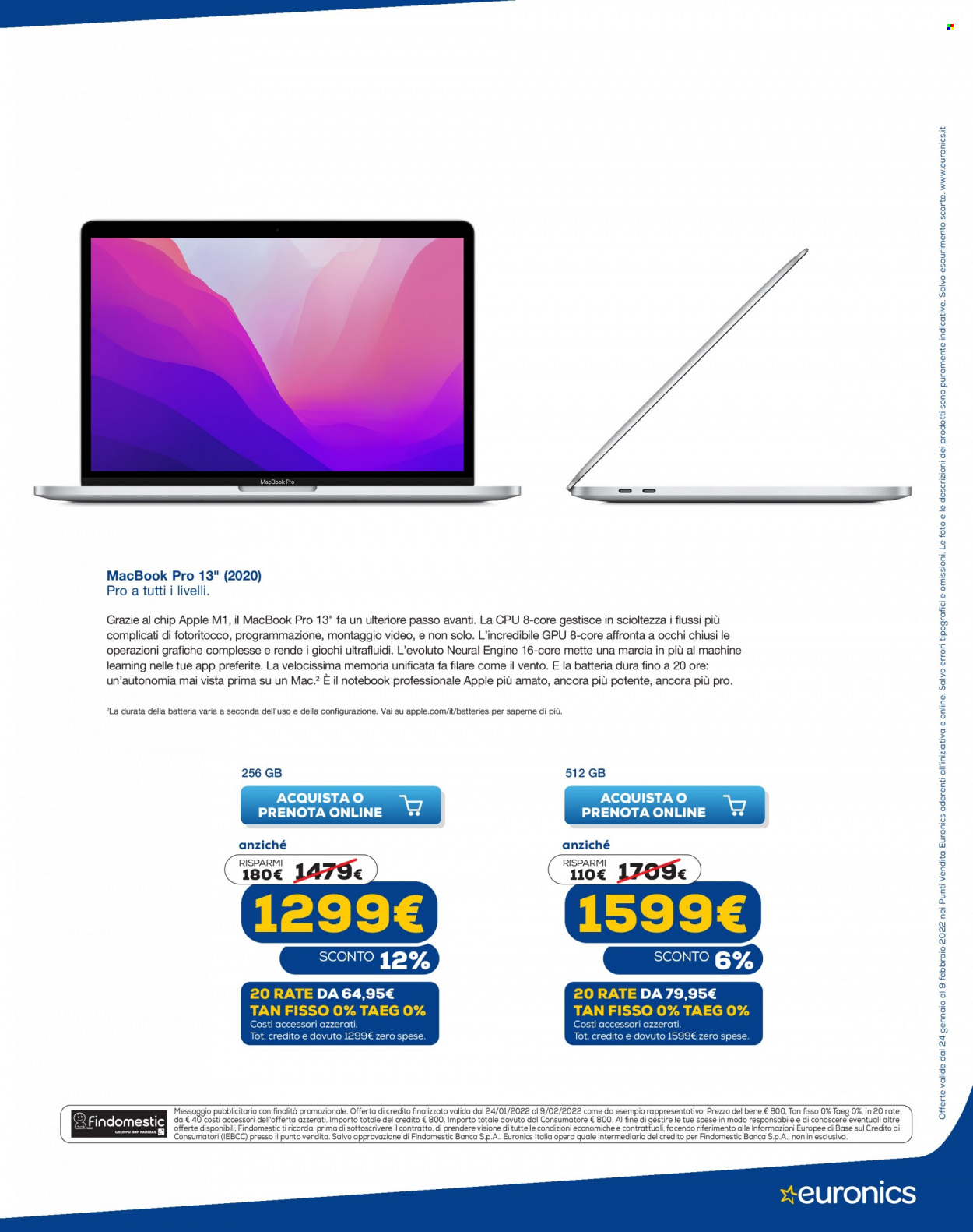 Volantino Euronics - 24/1/2022 - 9/2/2022. Pagina 11