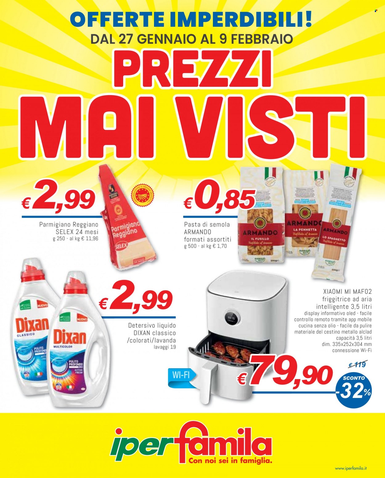 Volantino Famila - 27/1/2022 - 9/2/2022. Pagina 1