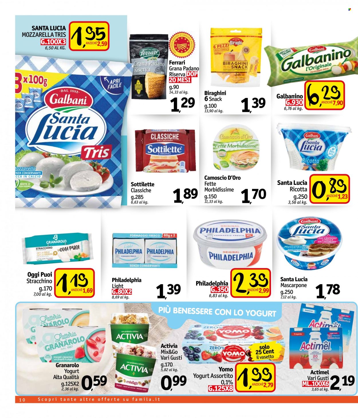 Volantino Famila - 27/1/2022 - 5/2/2022. Pagina 10