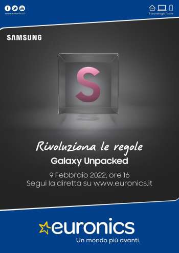 Volantino Euronics - 25/1/2022 - 9/2/2022.
