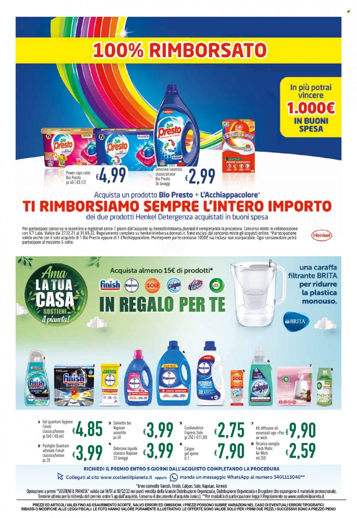 Volantino Famila - 27/1/2022 - 9/2/2022. Pagina 7