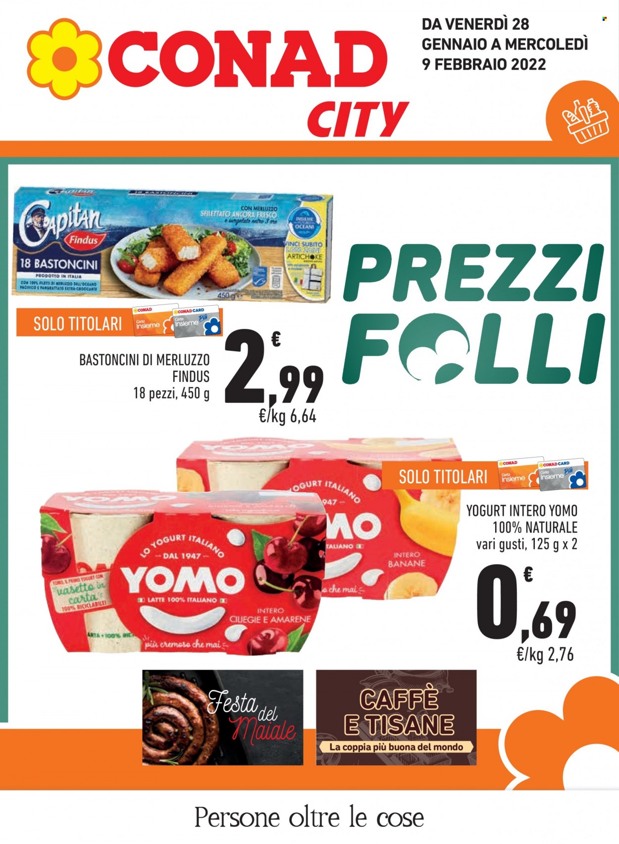 Volantino Conad - 28/1/2022 - 9/2/2022. Pagina 1