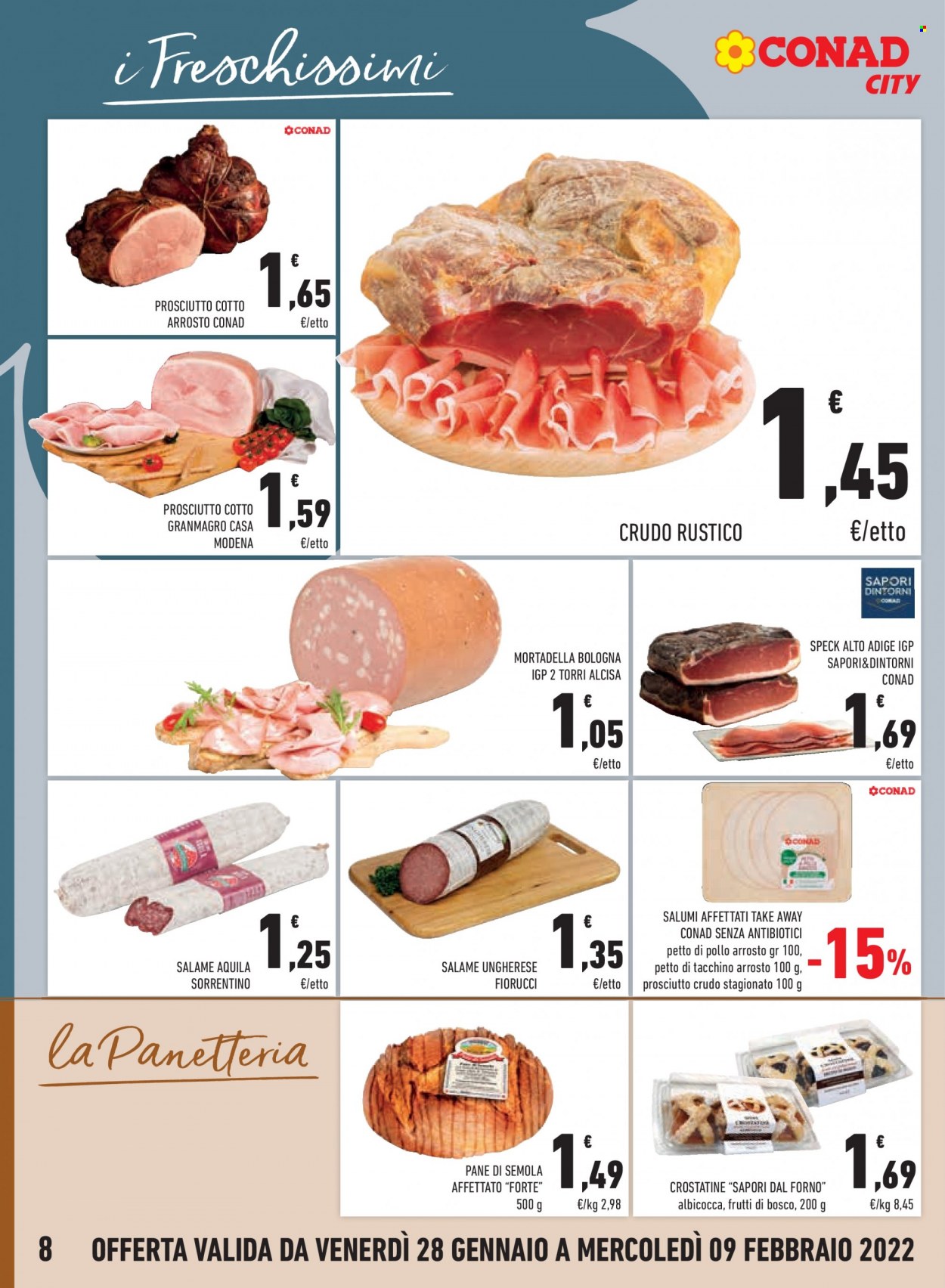 Volantino Conad - 28/1/2022 - 9/2/2022. Pagina 8