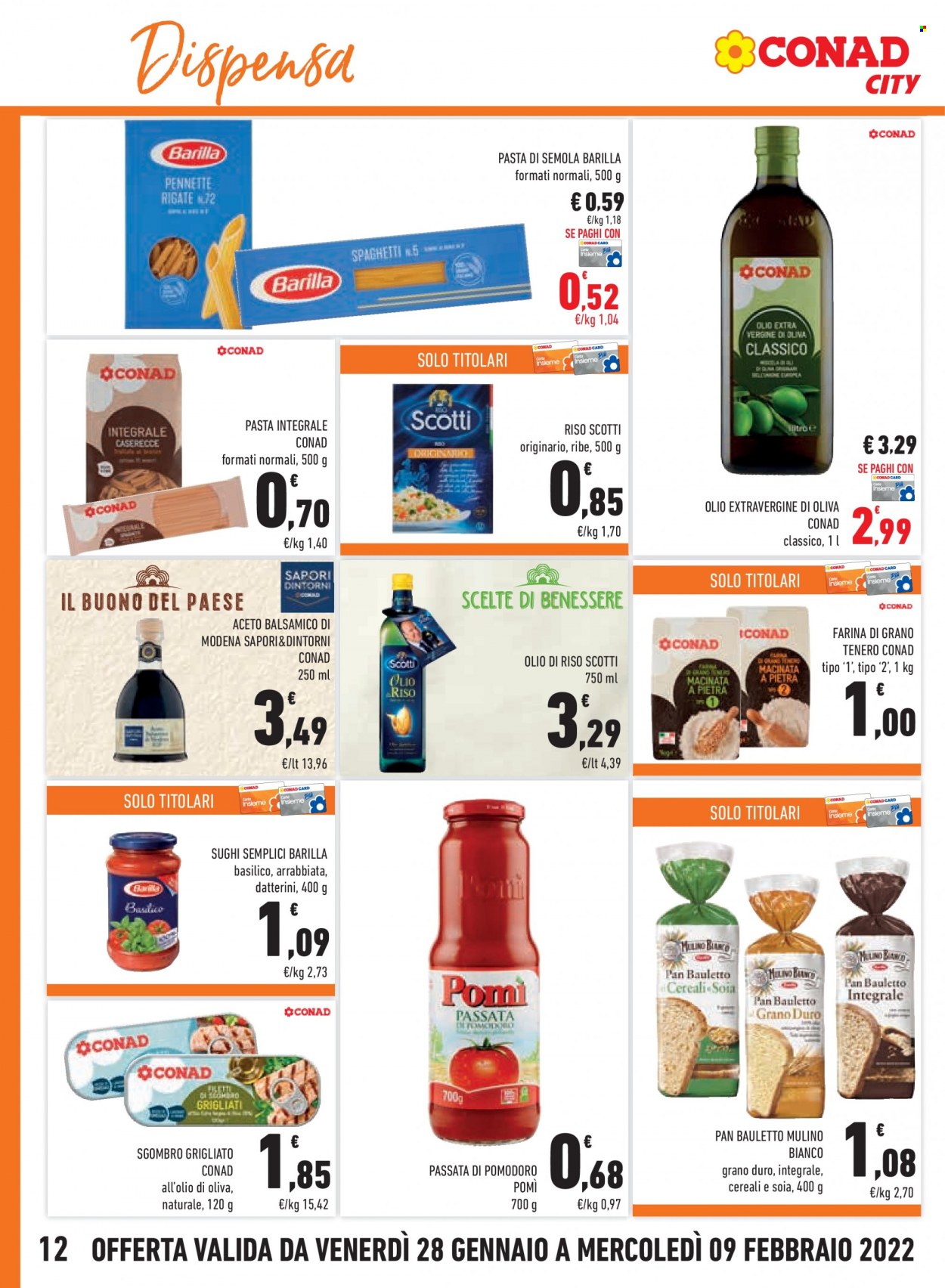 Volantino Conad - 28/1/2022 - 9/2/2022. Pagina 12