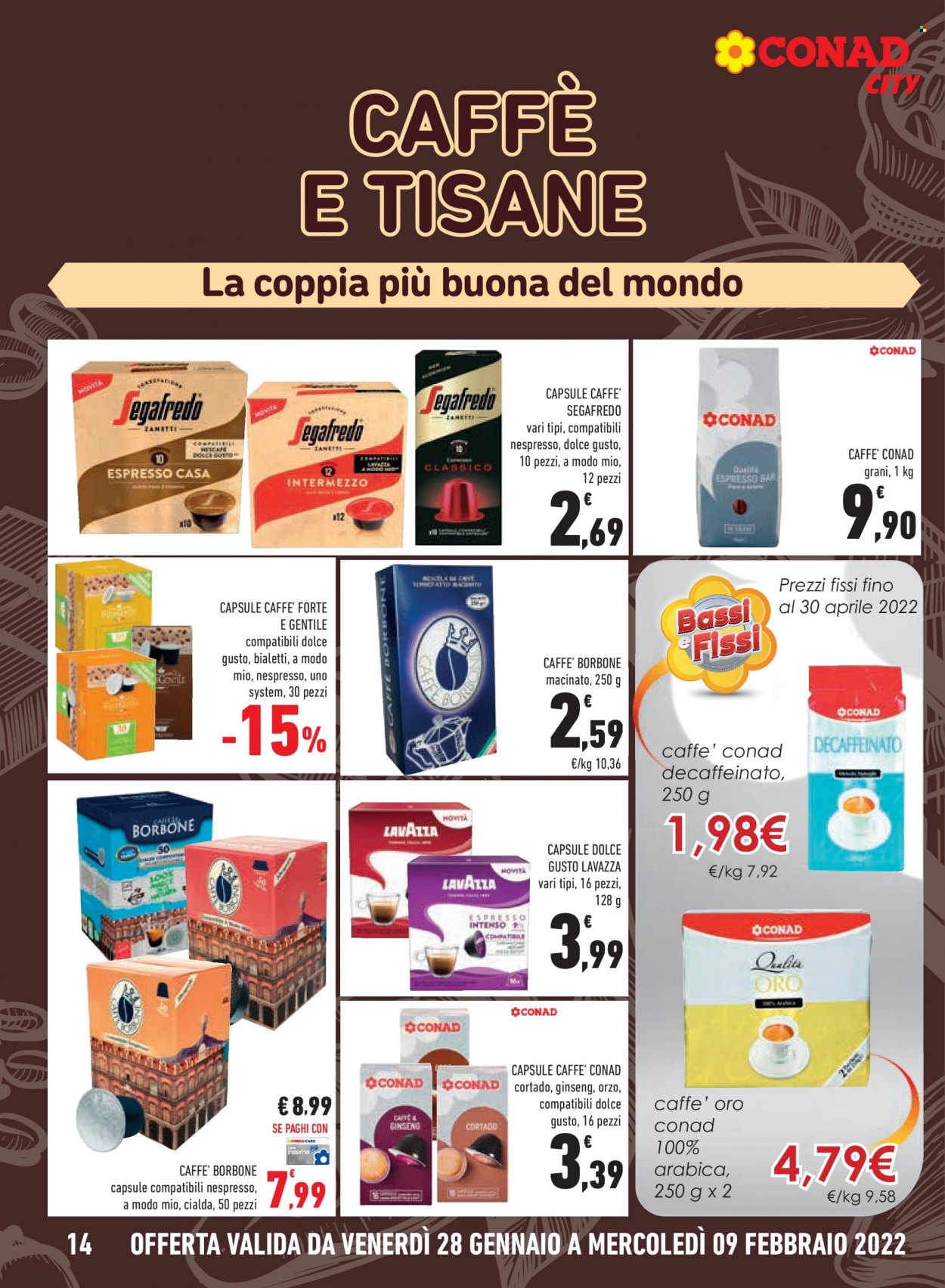 Volantino Conad - 28/1/2022 - 9/2/2022. Pagina 14