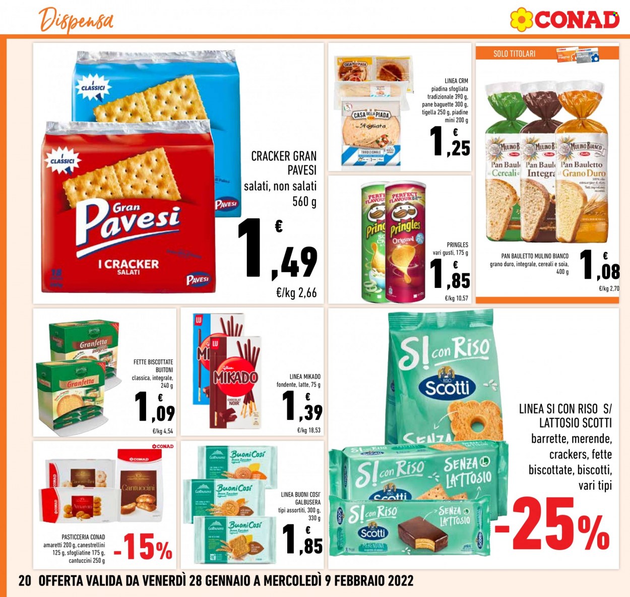 Volantino Conad - 28/1/2022 - 9/2/2022. Pagina 20