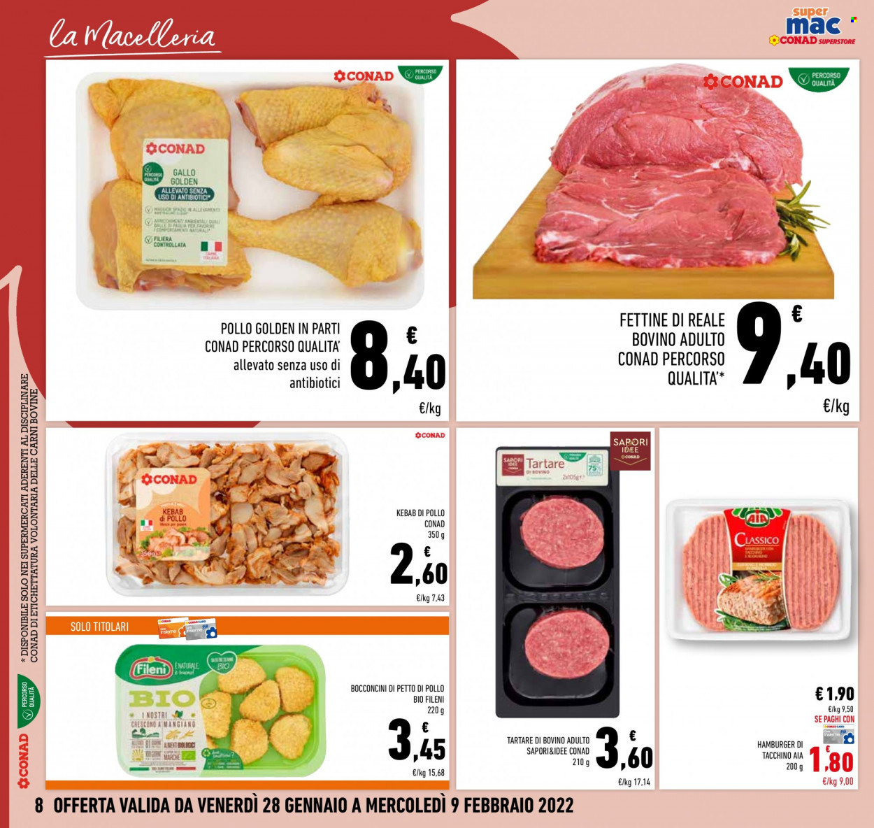 Volantino Conad - 28/1/2022 - 9/2/2022. Pagina 8