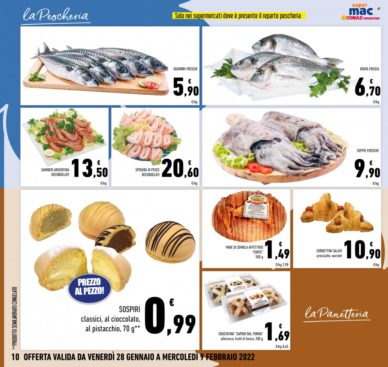 Volantino Conad - 28/1/2022 - 9/2/2022. Pagina 10