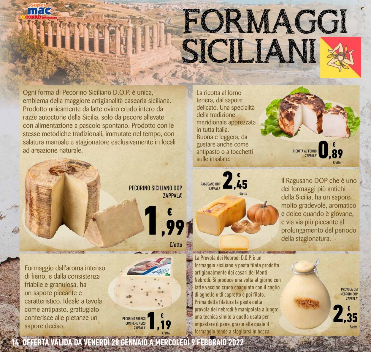 Volantino Conad - 28/1/2022 - 9/2/2022. Pagina 14