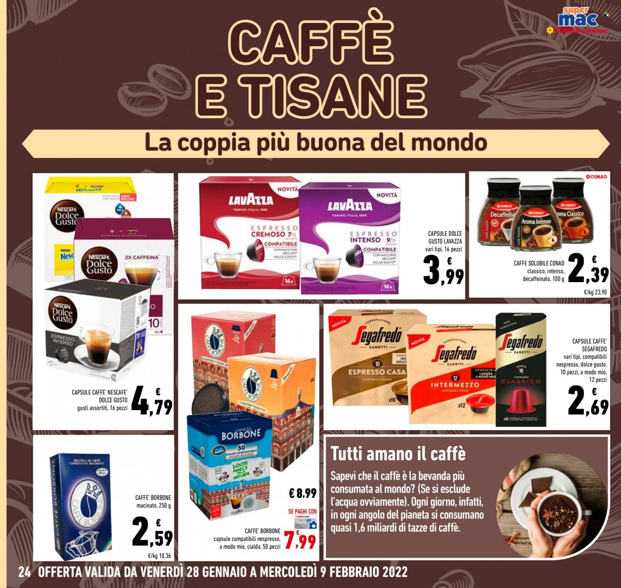 Volantino Conad - 28/1/2022 - 9/2/2022. Pagina 24