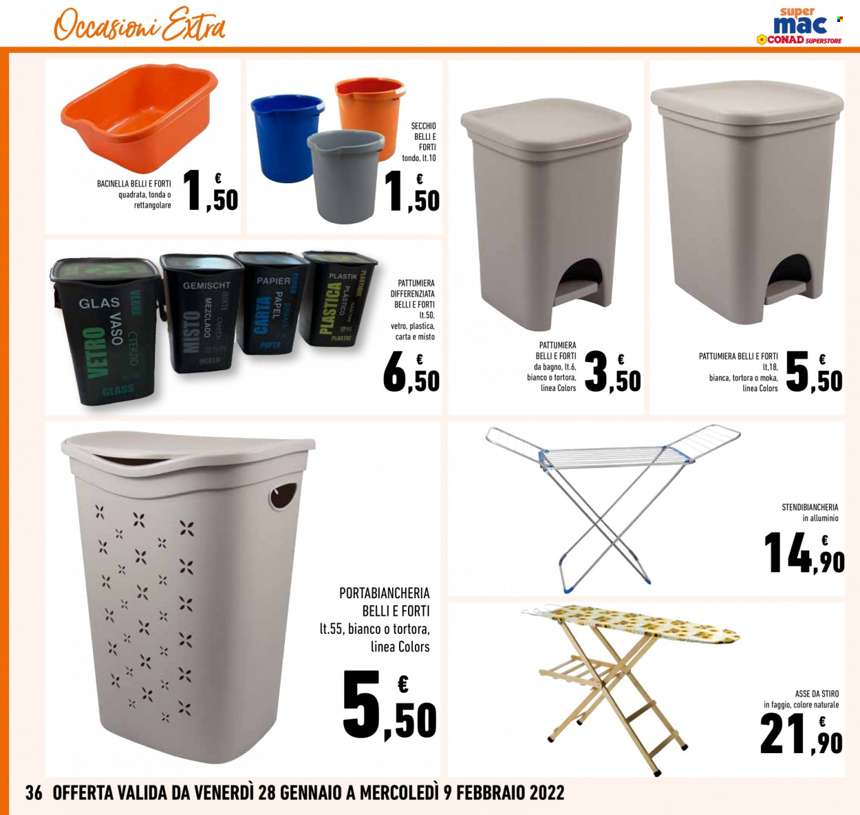 Volantino Conad - 28/1/2022 - 9/2/2022. Pagina 36