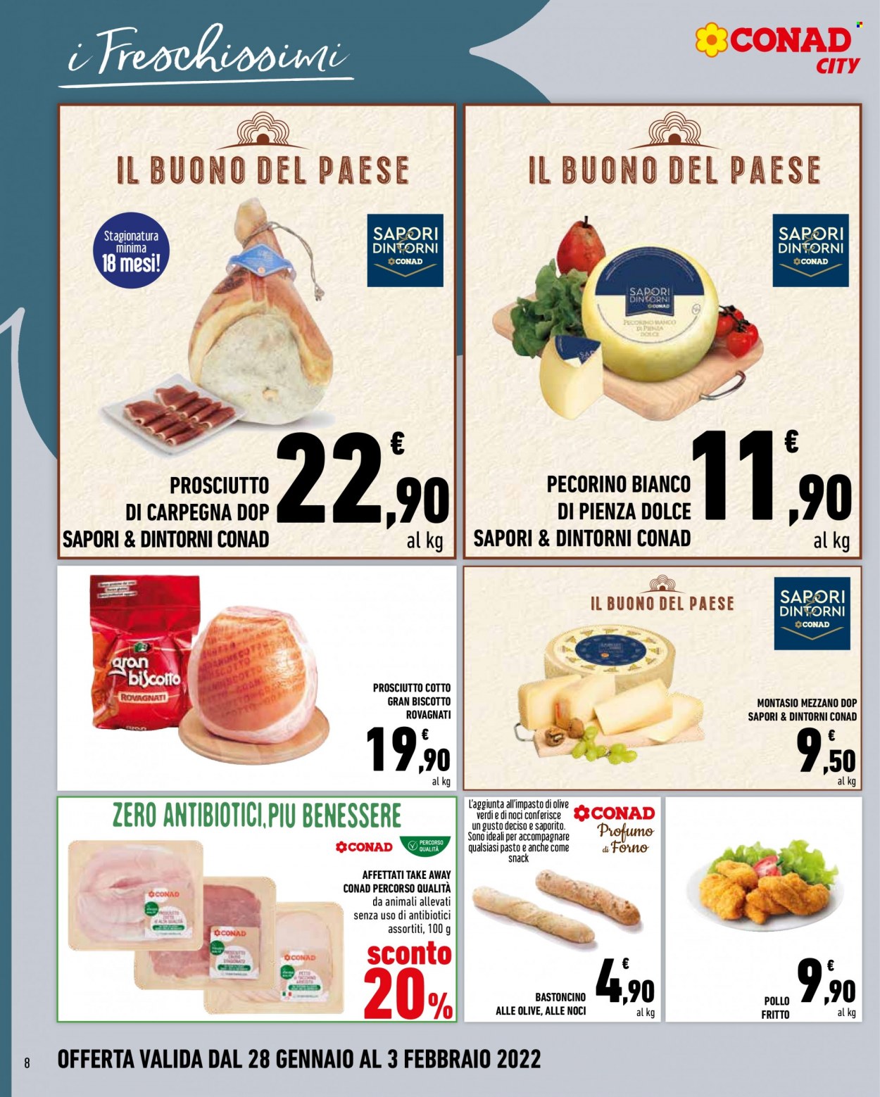 Volantino Conad - 28/1/2022 - 3/2/2022. Pagina 8
