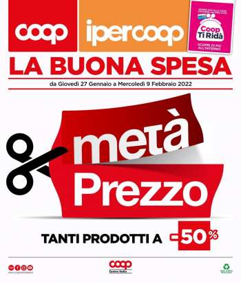Volantino Coop - 27/1/2022 - 9/2/2022.