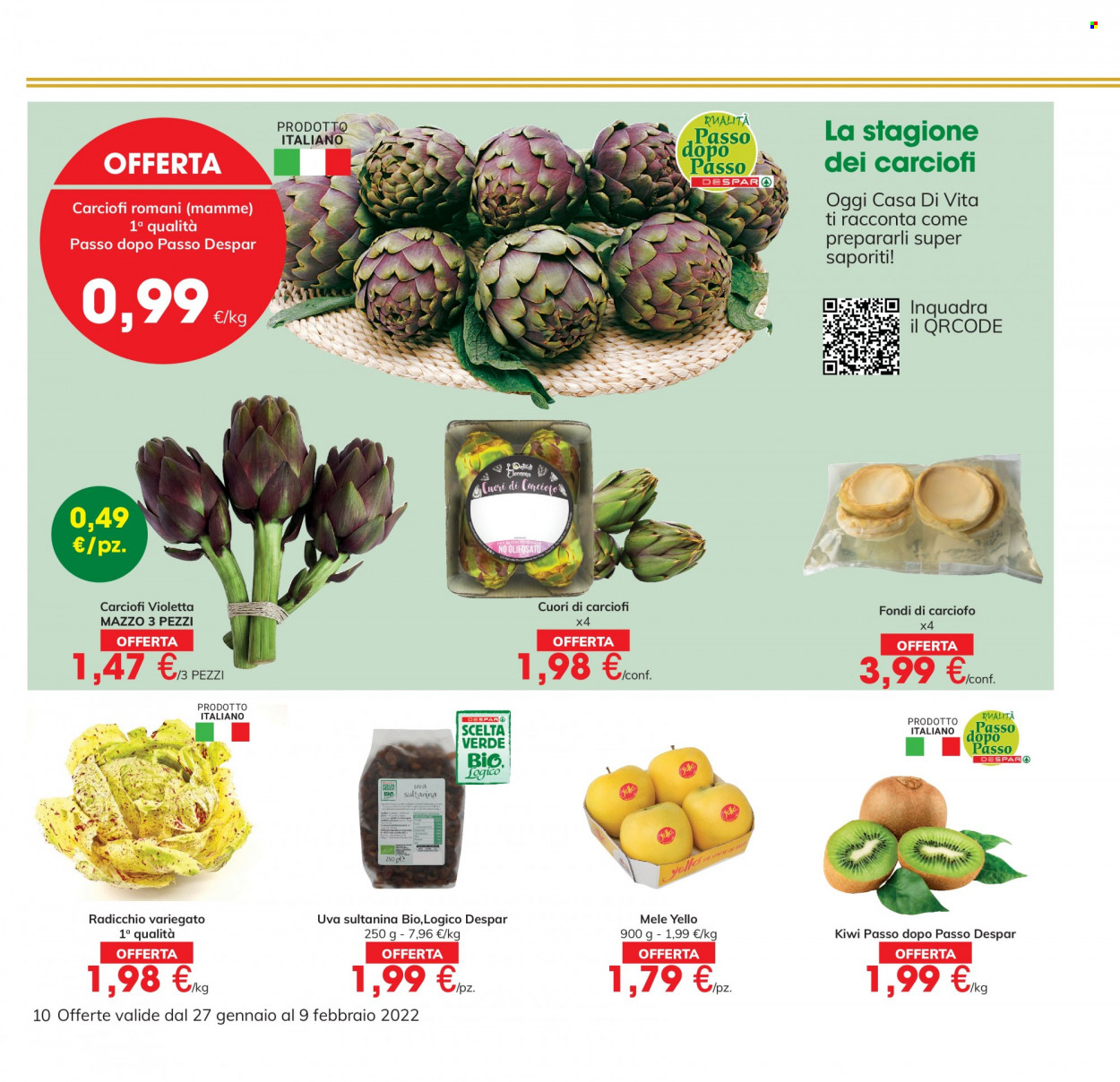 Volantino Eurospar - 27/1/2022 - 9/2/2022. Pagina 10
