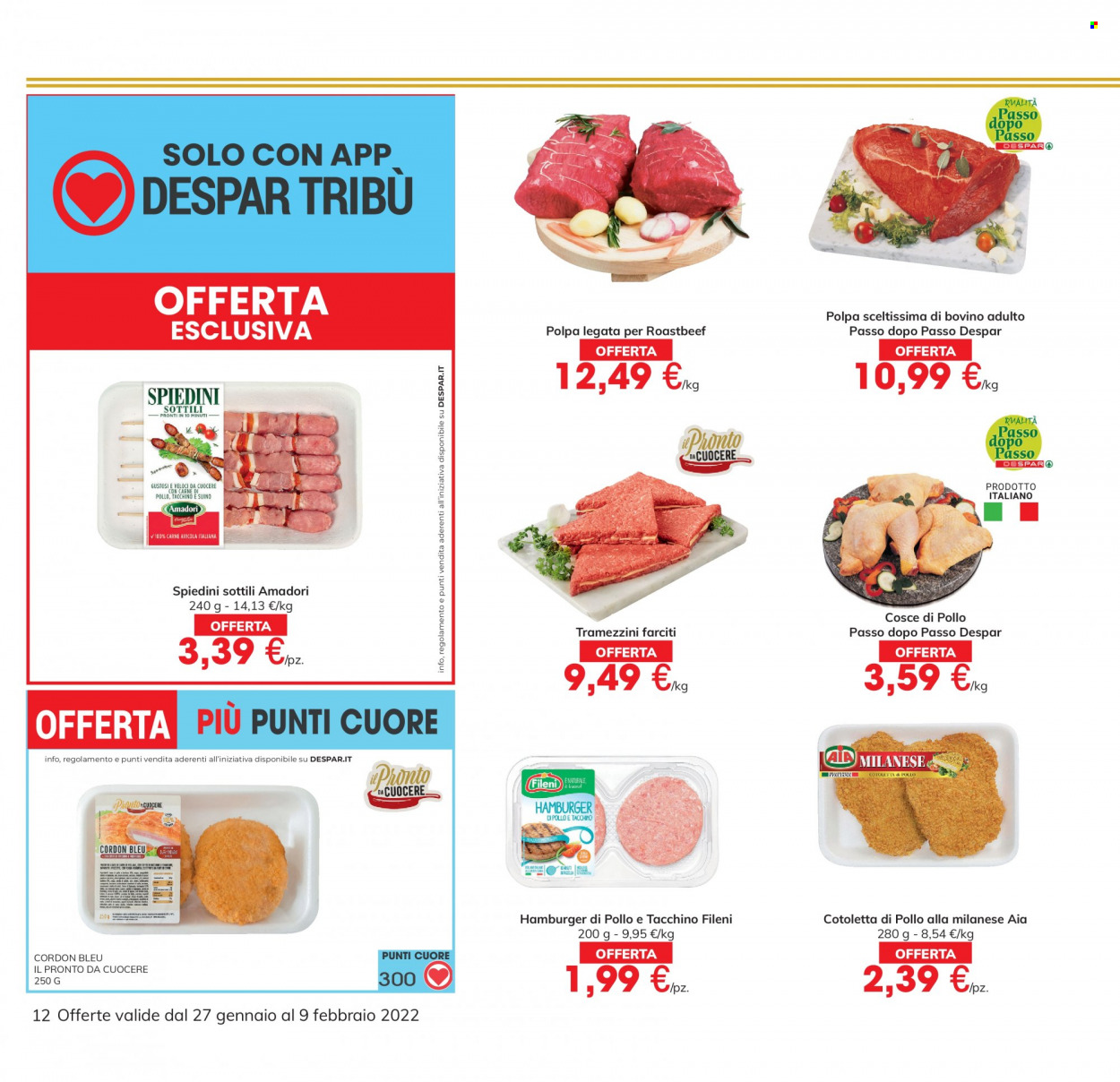Volantino Eurospar - 27/1/2022 - 9/2/2022. Pagina 12