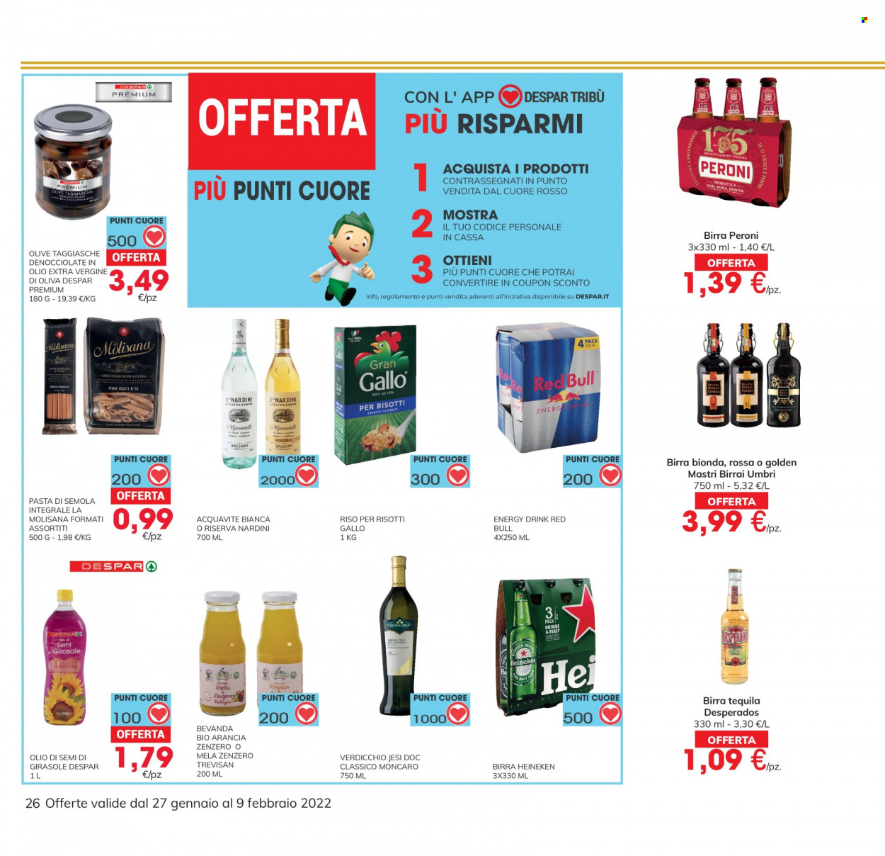 Volantino Eurospar - 27/1/2022 - 9/2/2022. Pagina 26