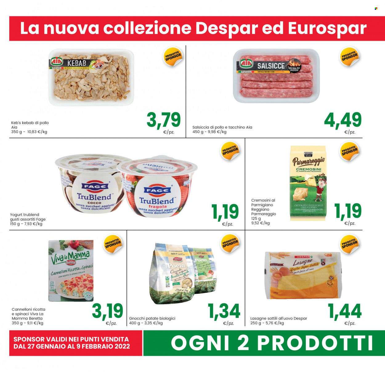 Volantino Eurospar - 27/1/2022 - 9/2/2022. Pagina 4