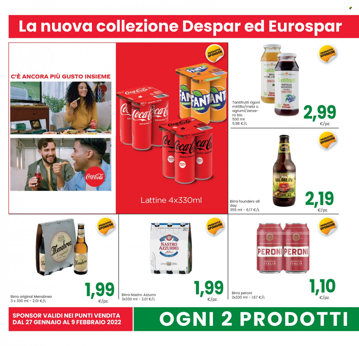 Volantino Eurospar - 27/1/2022 - 9/2/2022. Pagina 10