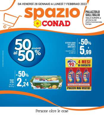 Volantino Conad - 28/1/2022 - 7/2/2022.