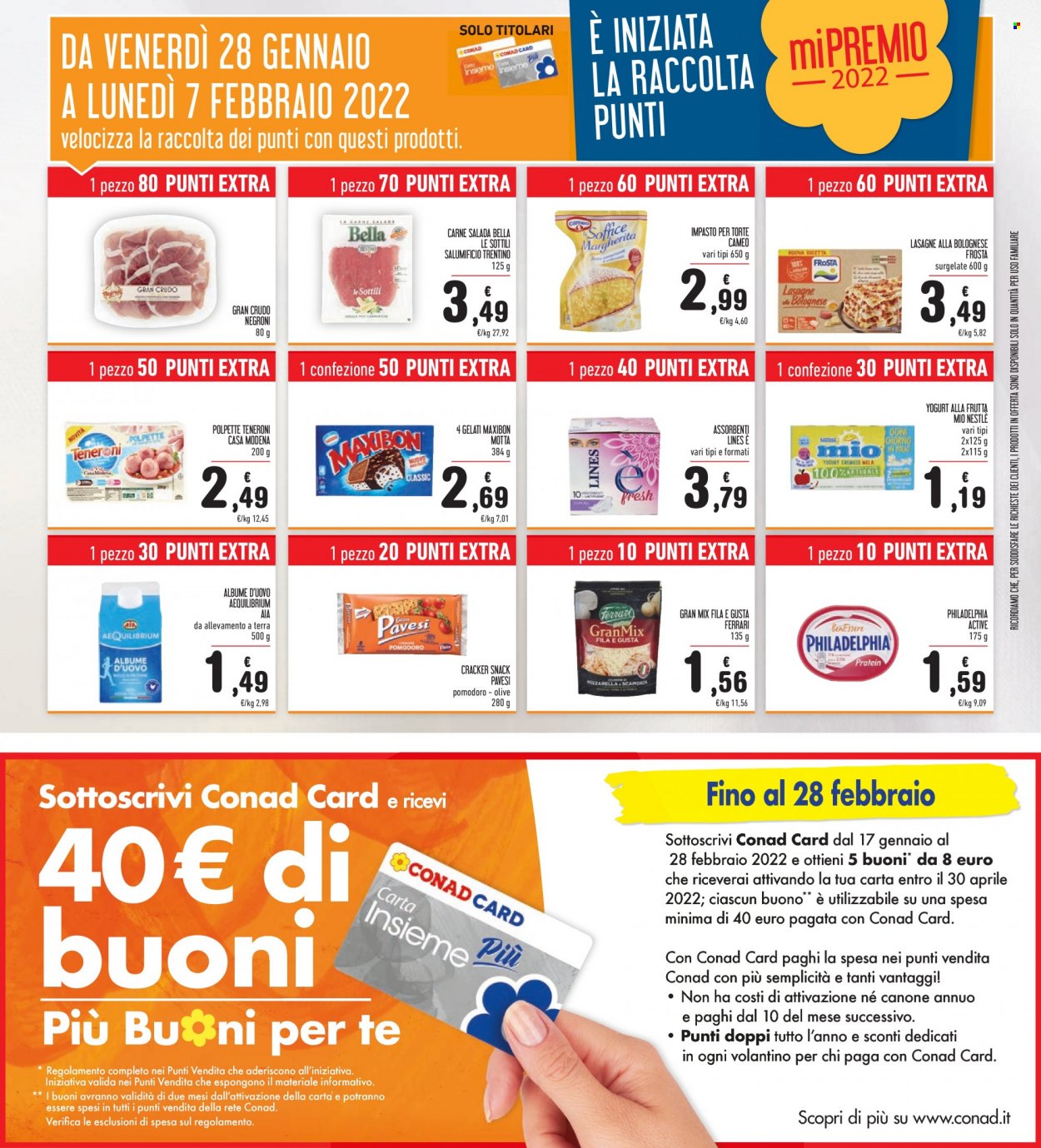 Volantino Conad - 28/1/2022 - 7/2/2022. Pagina 17