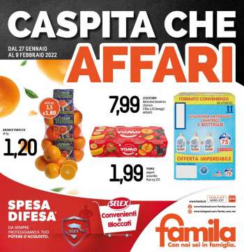 Volantino Famila - 27/1/2022 - 9/2/2022.