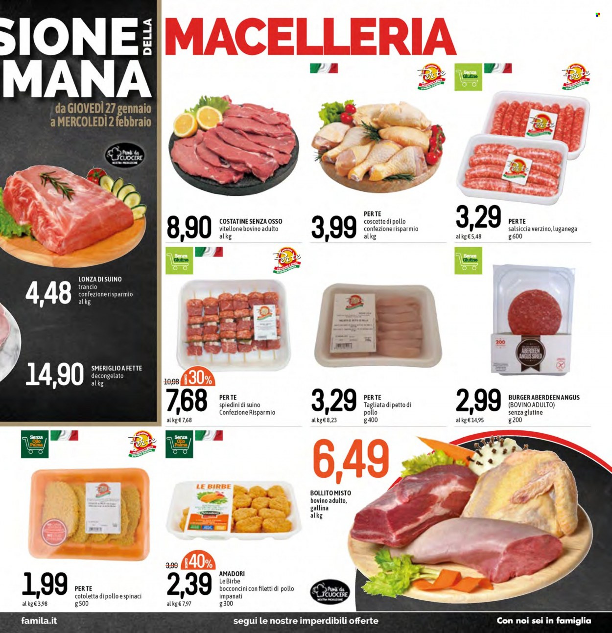 Volantino Famila - 27/1/2022 - 9/2/2022. Pagina 3