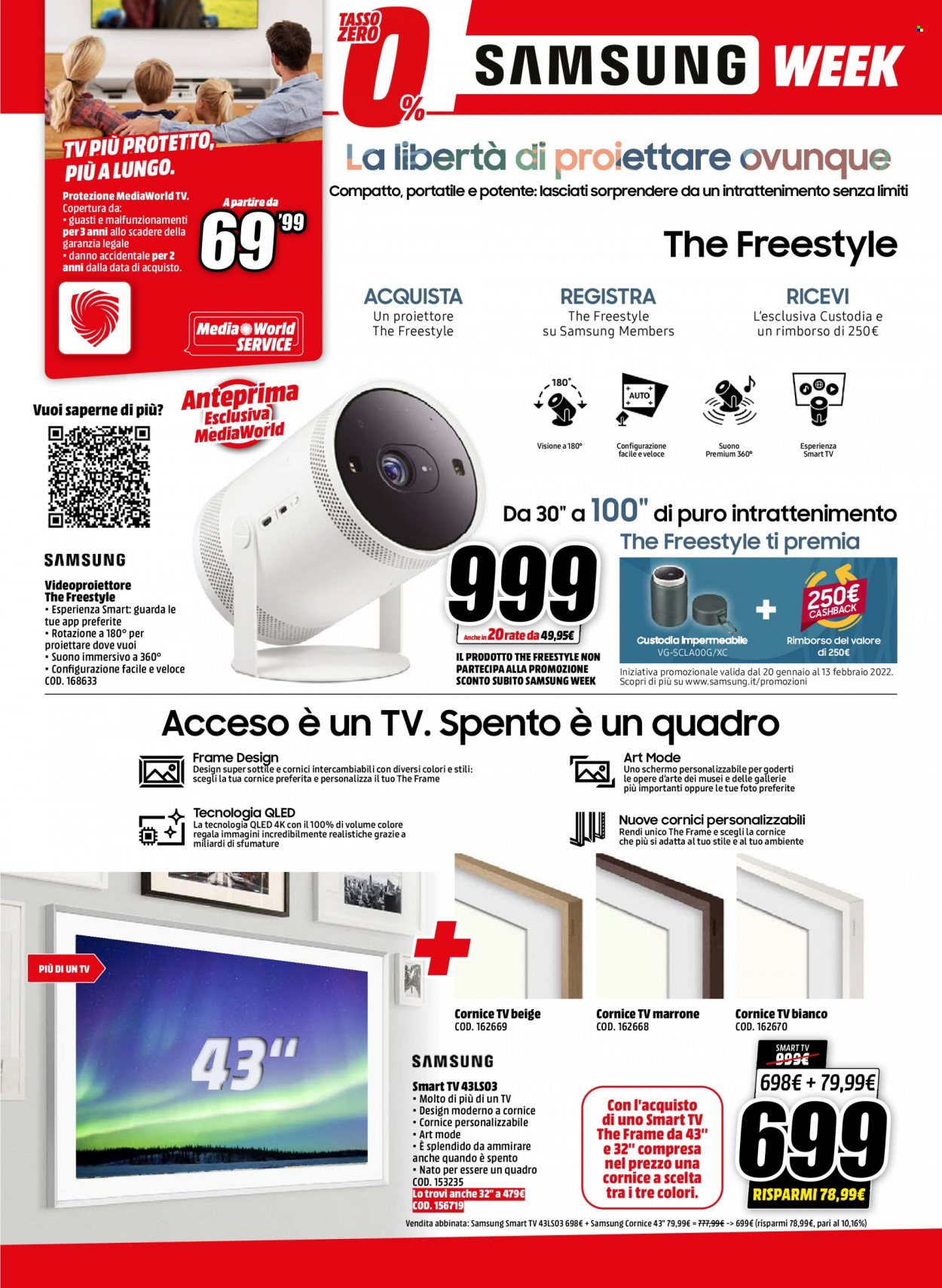 Volantino MediaWorld - 27/1/2022 - 2/2/2022. Pagina 8