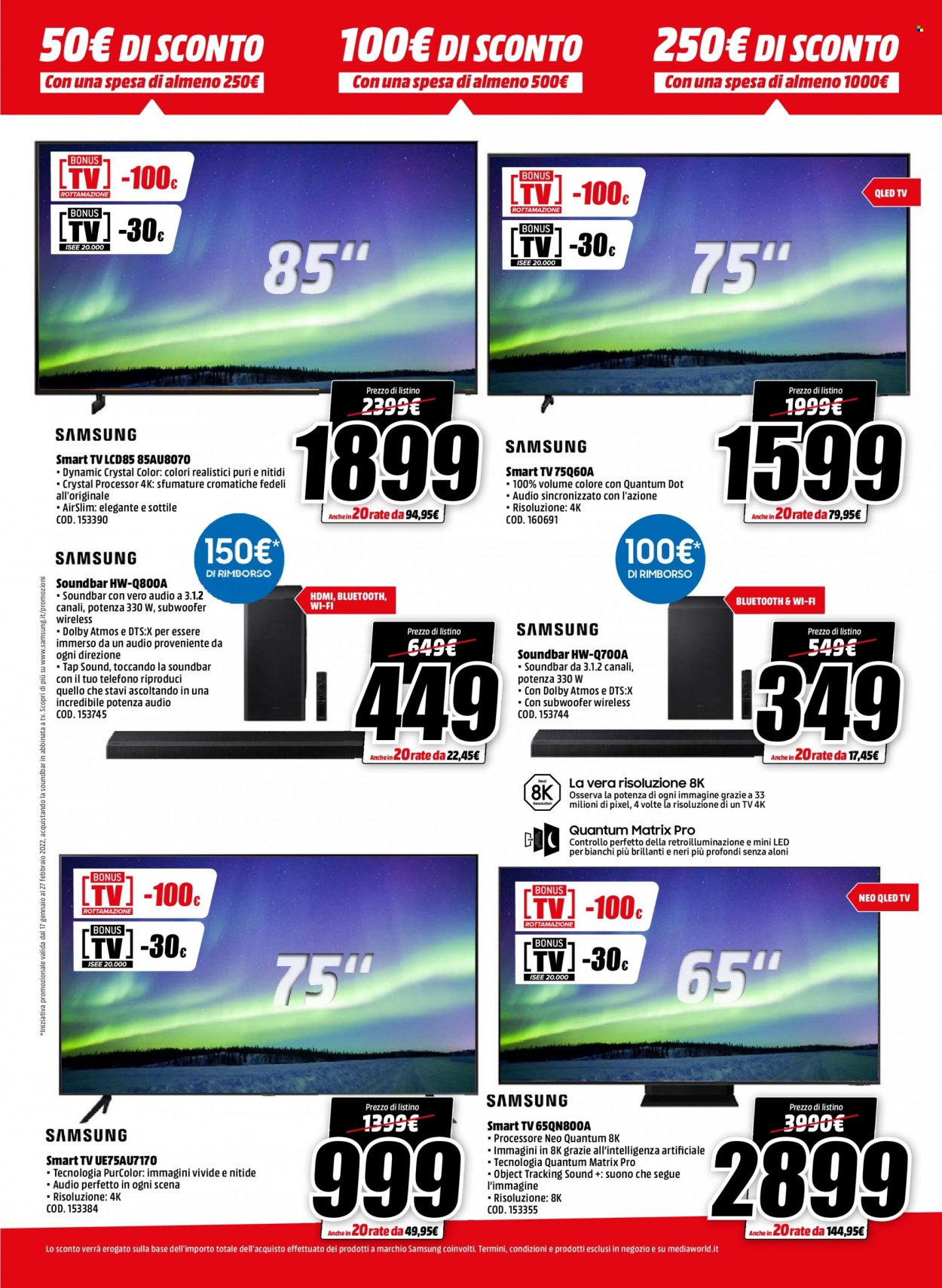 Volantino MediaWorld - 27/1/2022 - 2/2/2022. Pagina 9