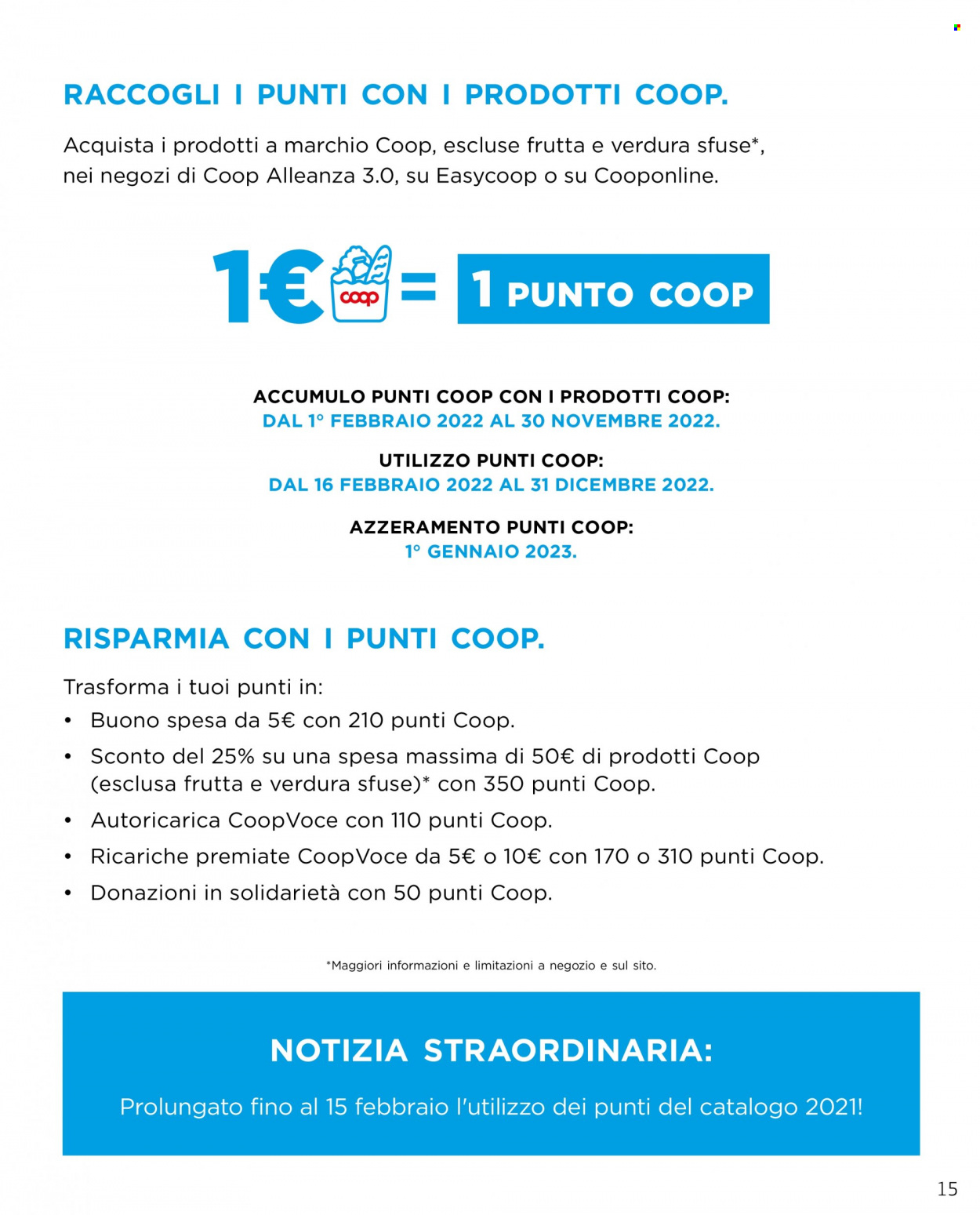 Volantino Coop - 27/1/2022 - 9/2/2022. Pagina 15