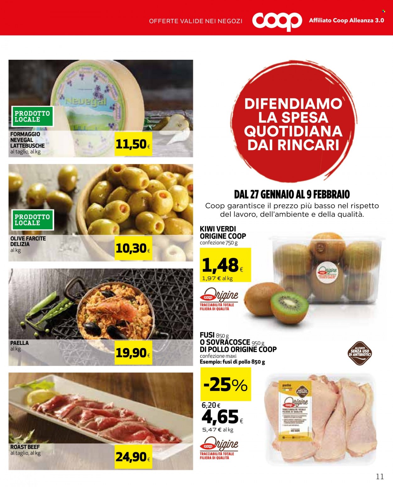 Leták Coop - 27.1.2022 - 9.2.2022. Strana 11