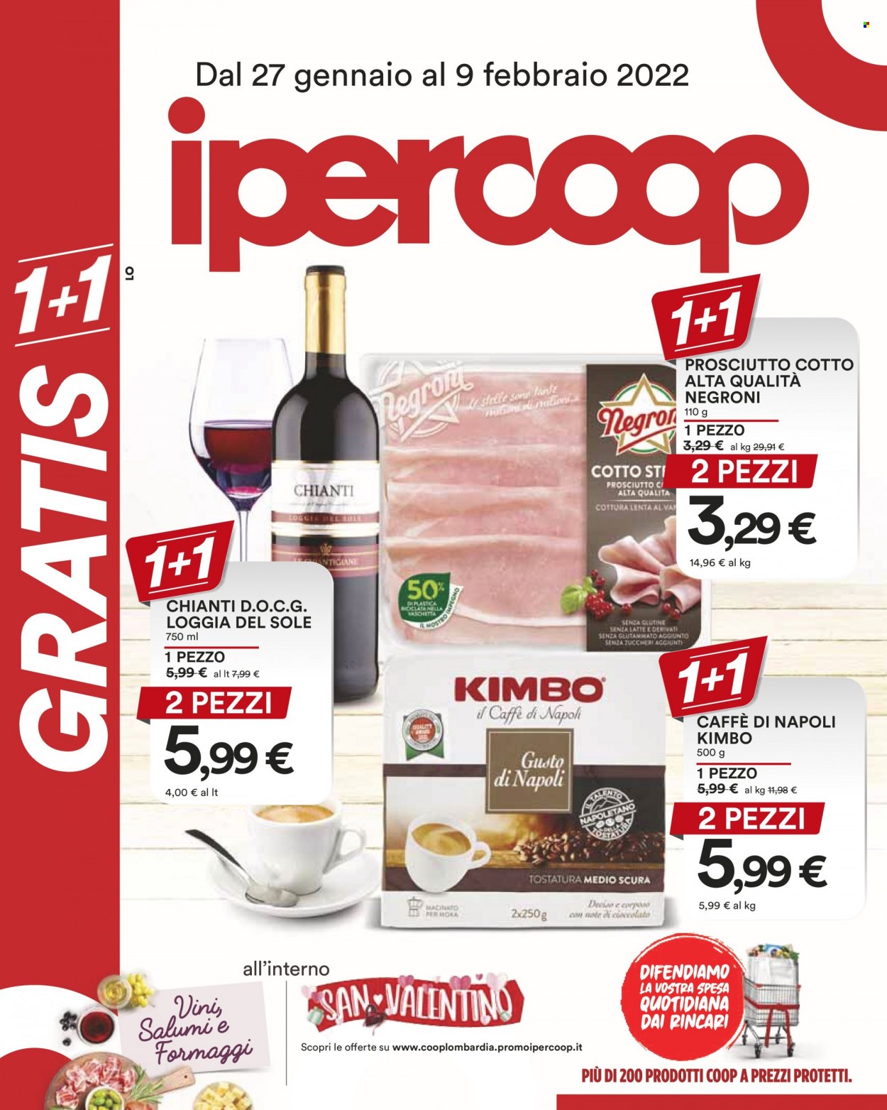 Volantino Coop - 27/1/2022 - 9/2/2022. Pagina 1