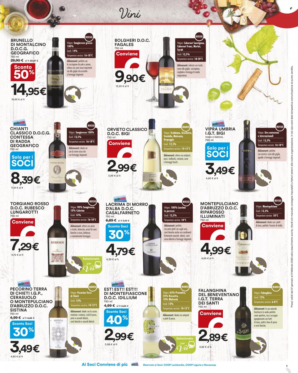 Volantino Coop - 27/1/2022 - 9/2/2022. Pagina 9