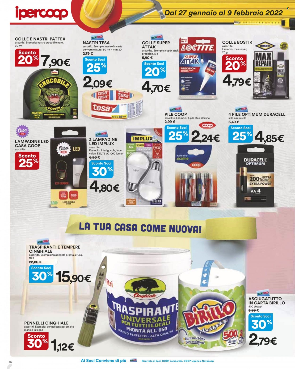 Volantino Coop - 27/1/2022 - 9/2/2022. Pagina 36