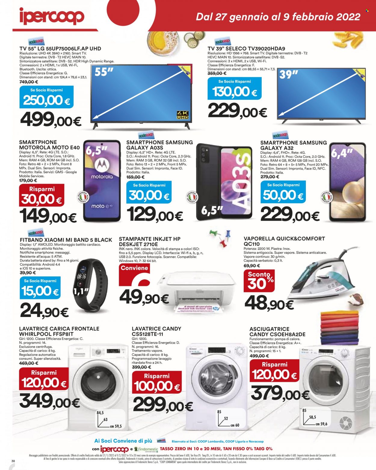 Volantino Coop - 27/1/2022 - 9/2/2022. Pagina 38