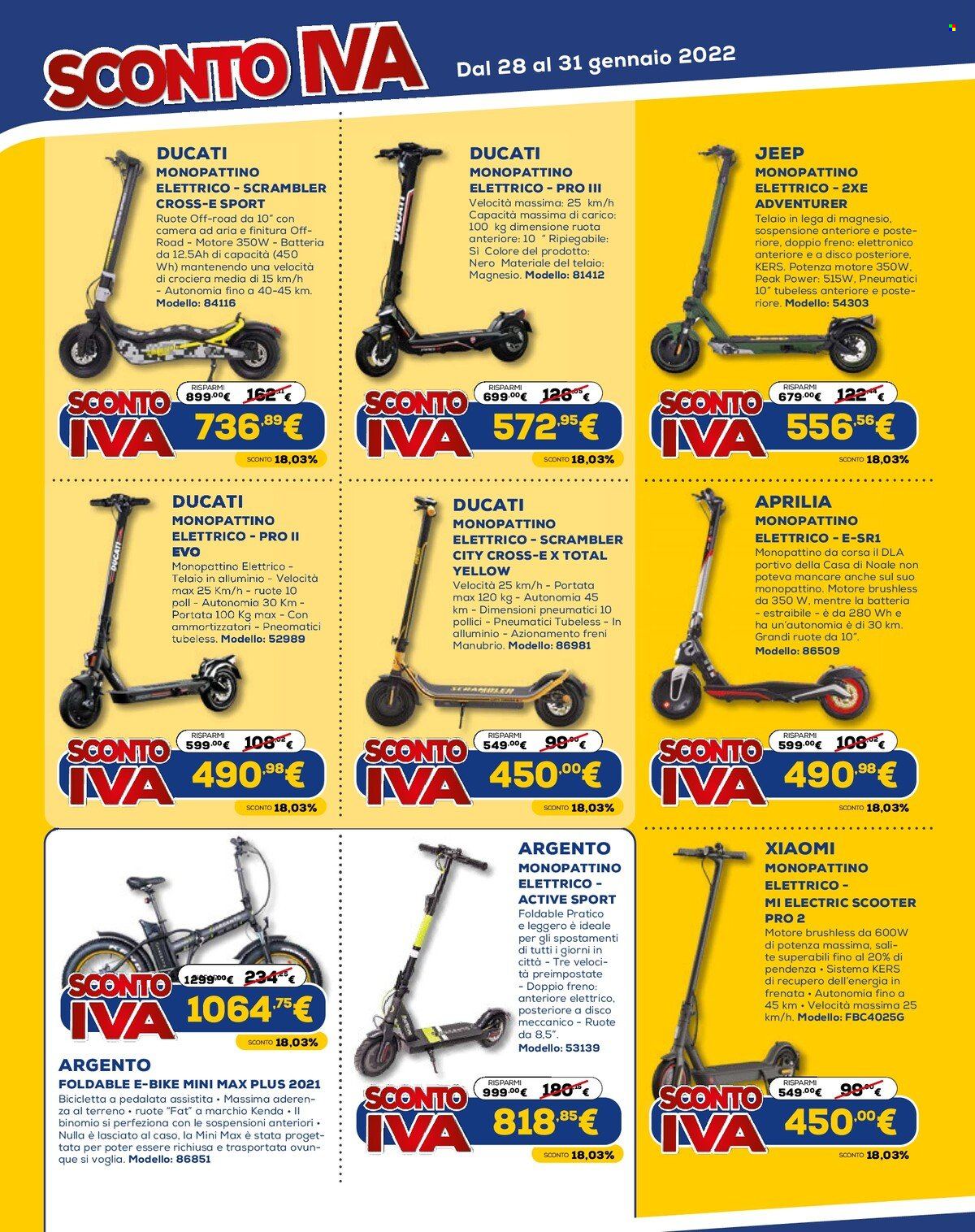 Volantino Euronics - 28/1/2022 - 31/1/2022. Pagina 14