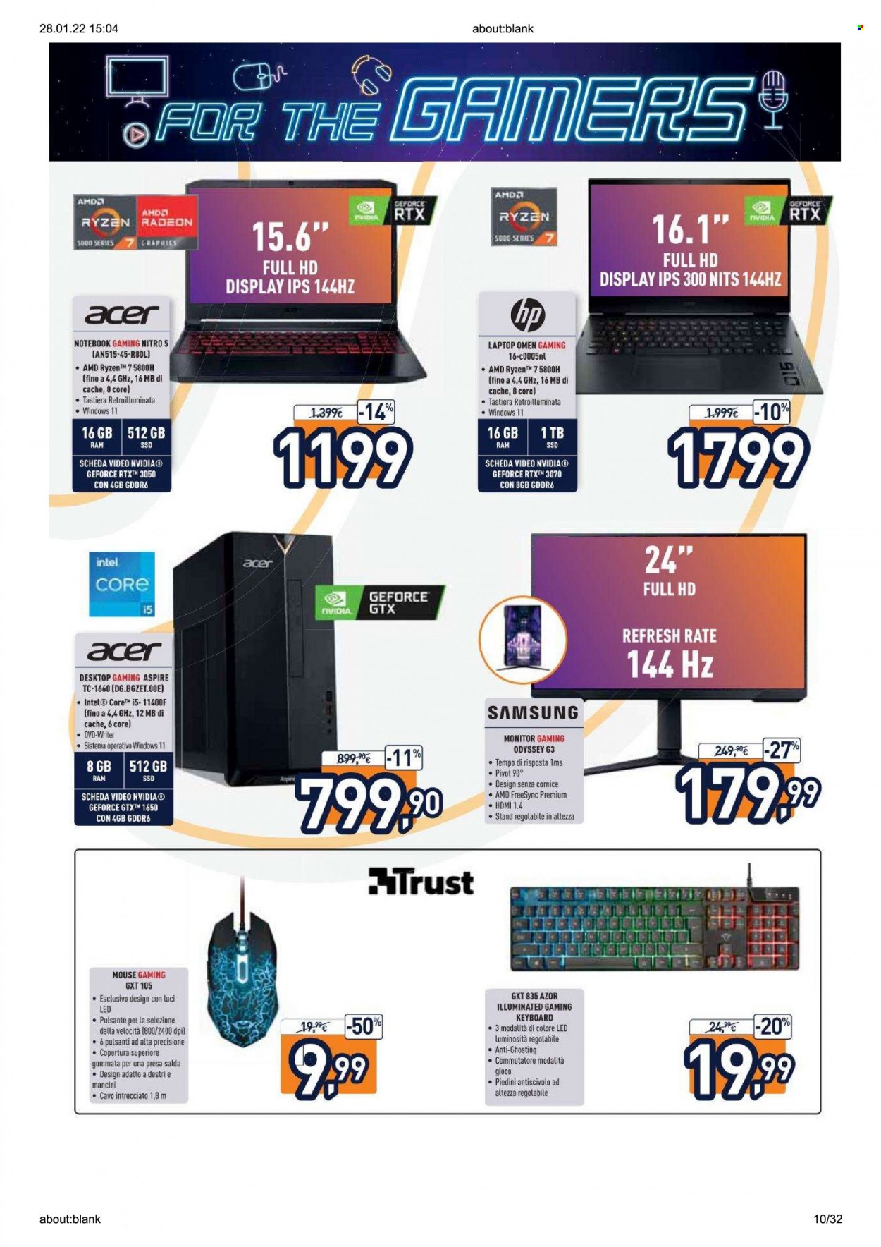 Volantino Unieuro - 28/1/2022 - 13/2/2022. Pagina 10