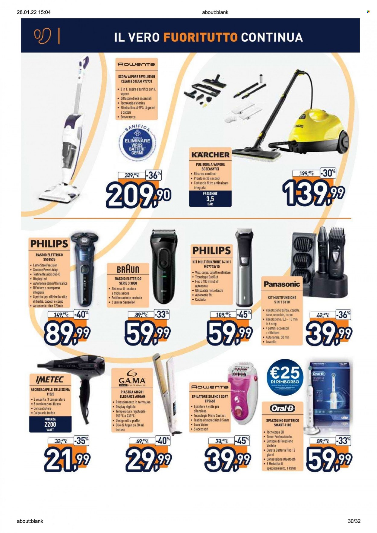 Volantino Unieuro - 28/1/2022 - 13/2/2022. Pagina 30