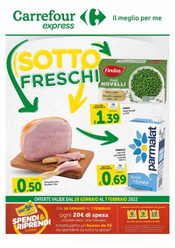 Volantino Carrefour - 28/1/2022 - 7/2/2022.