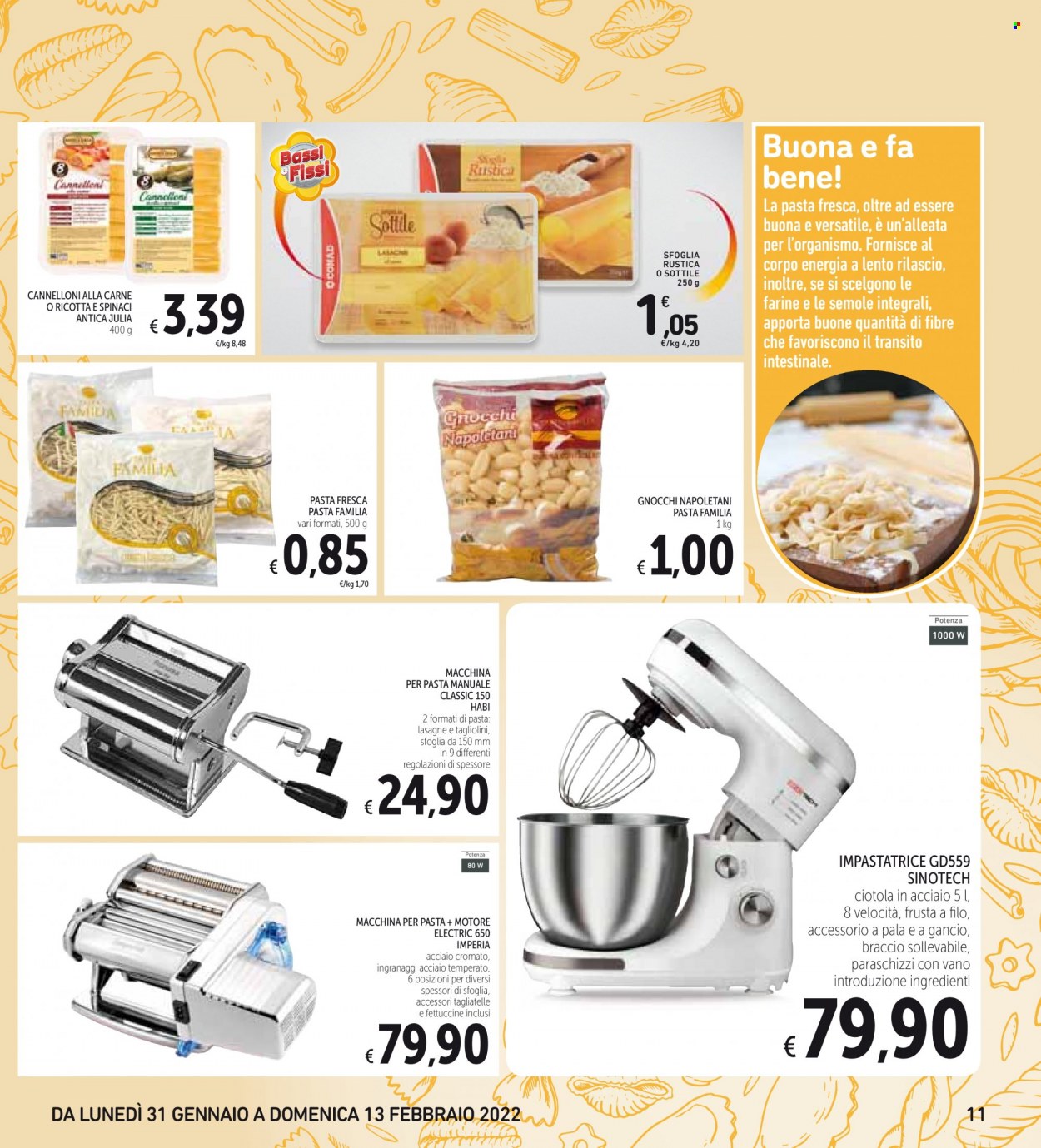 Volantino Conad - 31/1/2022 - 13/2/2022. Pagina 11