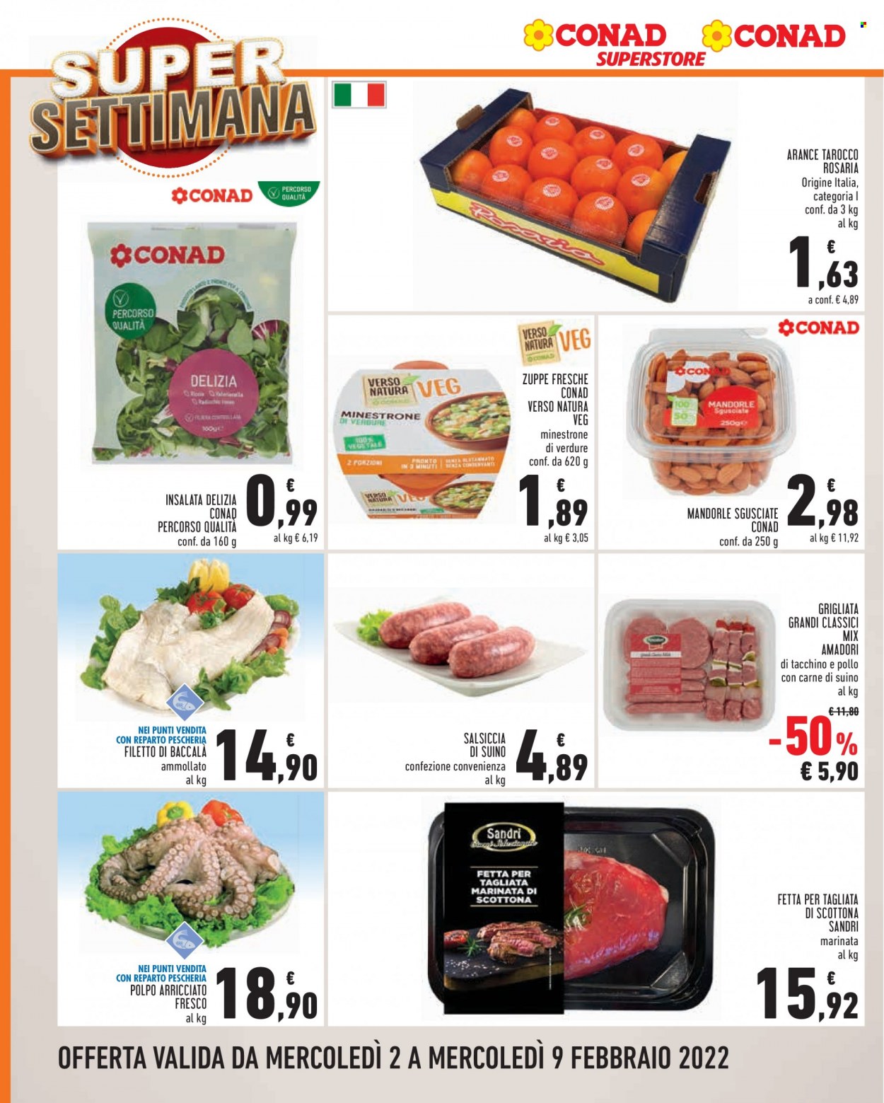 Volantino Conad - 2/2/2022 - 9/2/2022. Pagina 2