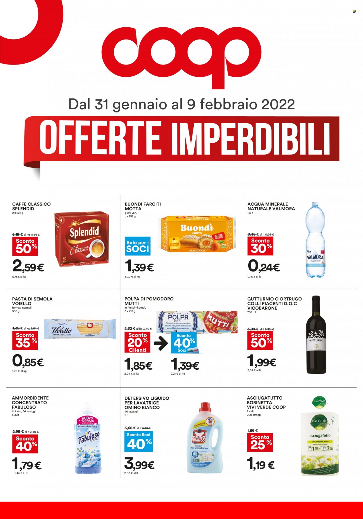 Leták Coop - 31.1.2022 - 9.2.2022. Strana 1