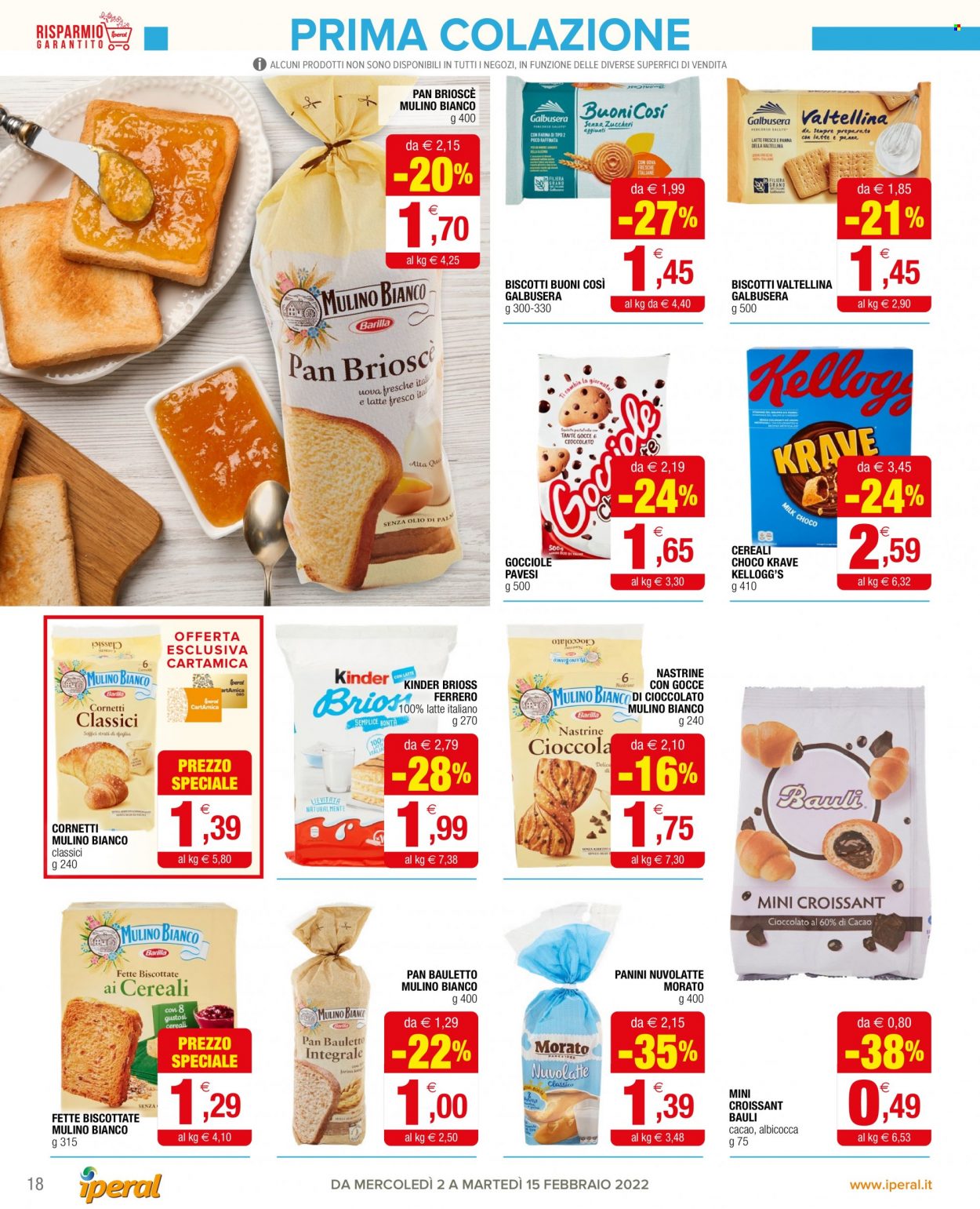 Volantino Iperal - 2/2/2022 - 15/2/2022. Pagina 18