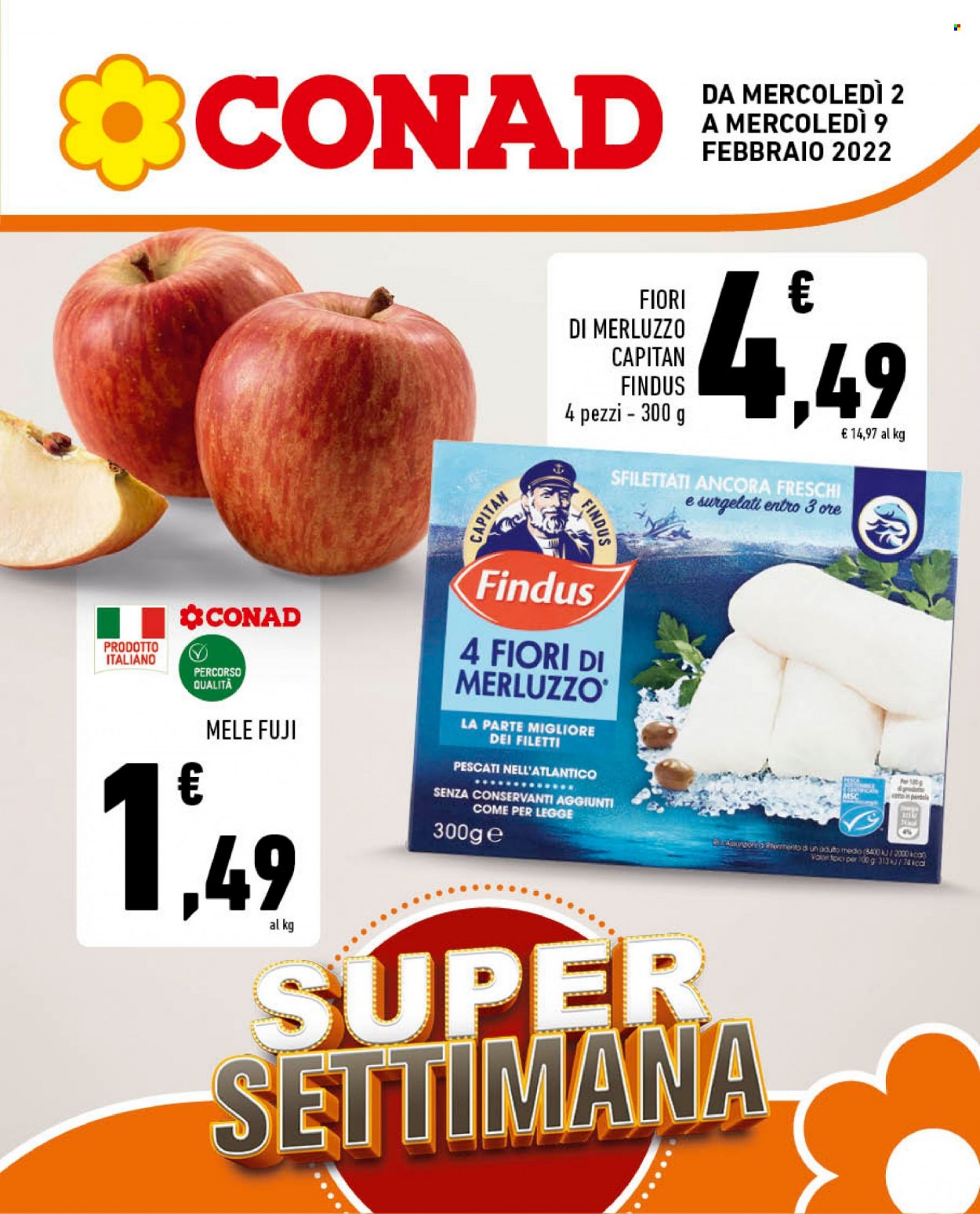 Leták Conad - 2.2.2022 - 9.2.2022. Strana 1