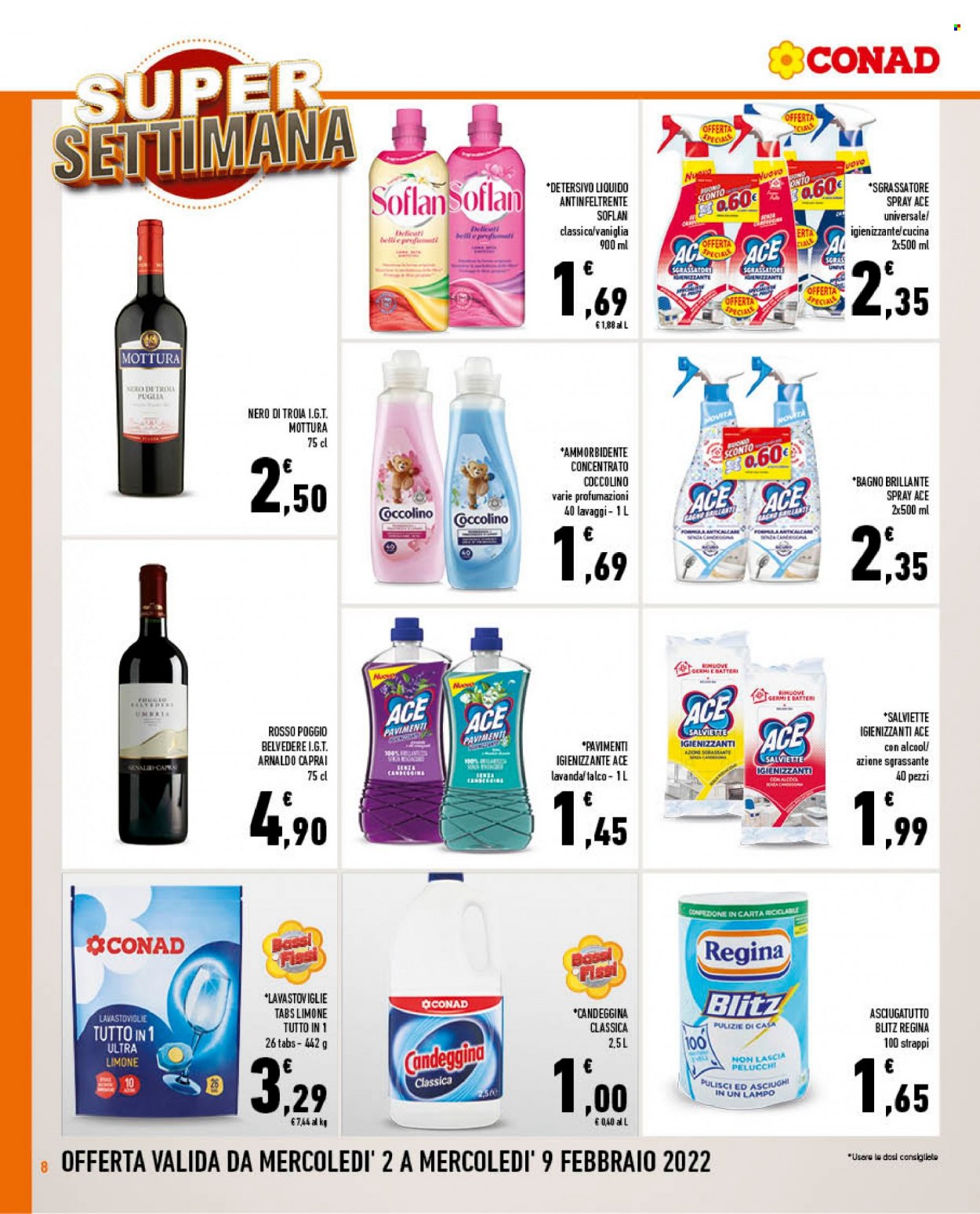 Leták Conad - 2.2.2022 - 9.2.2022. Strana 8