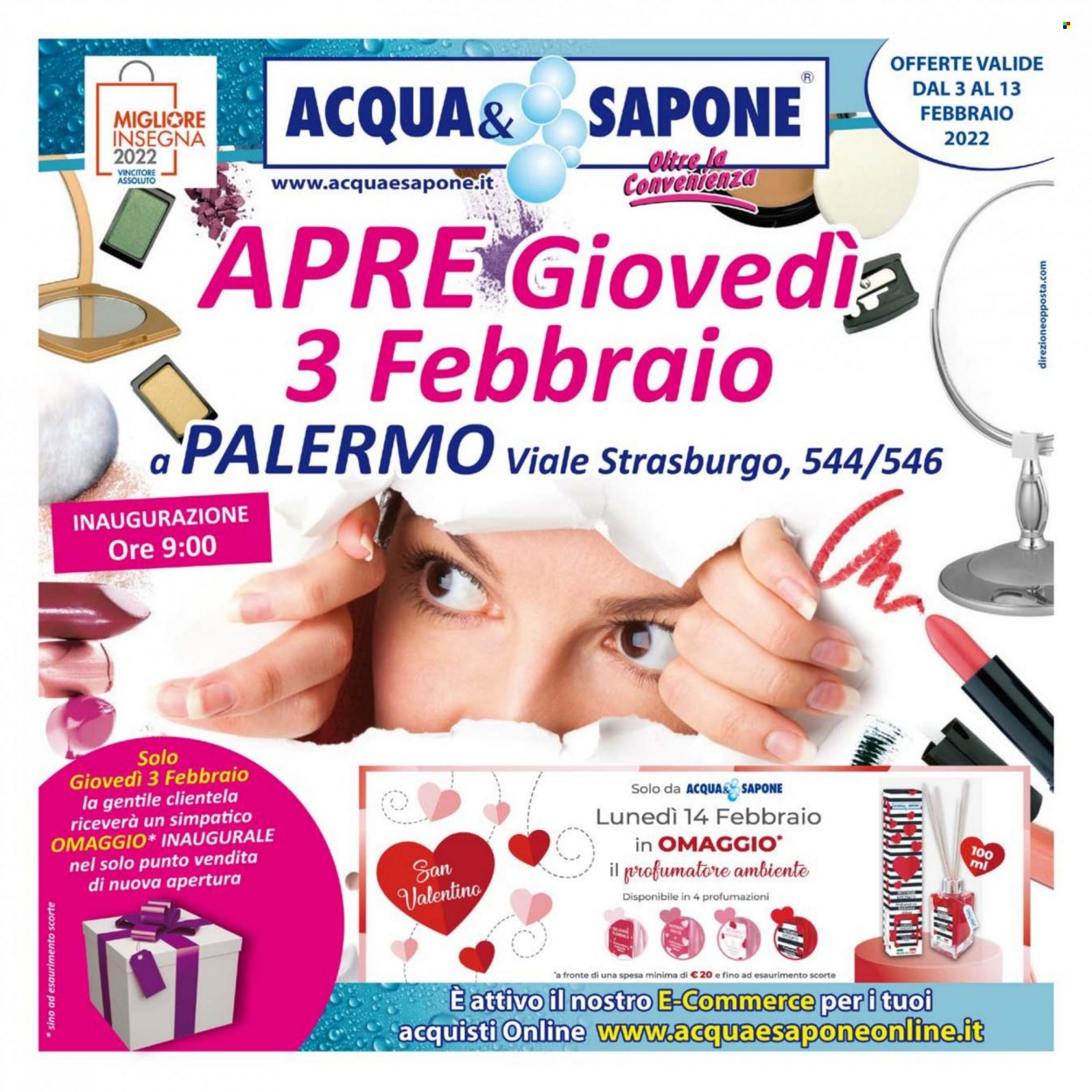 Volantino Acqua & Sapone - 3/2/2022 - 13/2/2022. Pagina 1