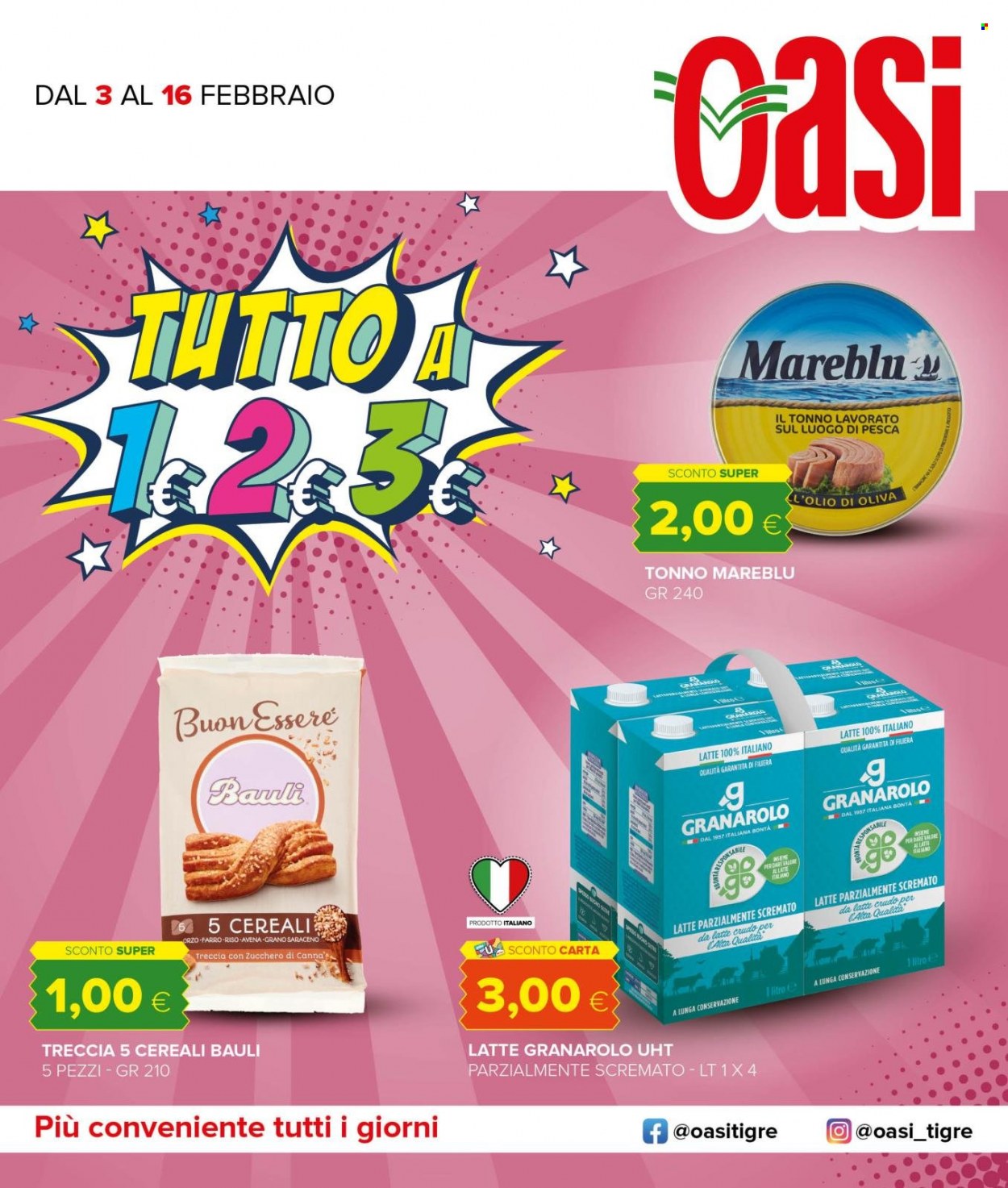 Volantino Oasi - 3/2/2022 - 16/2/2022. Pagina 1
