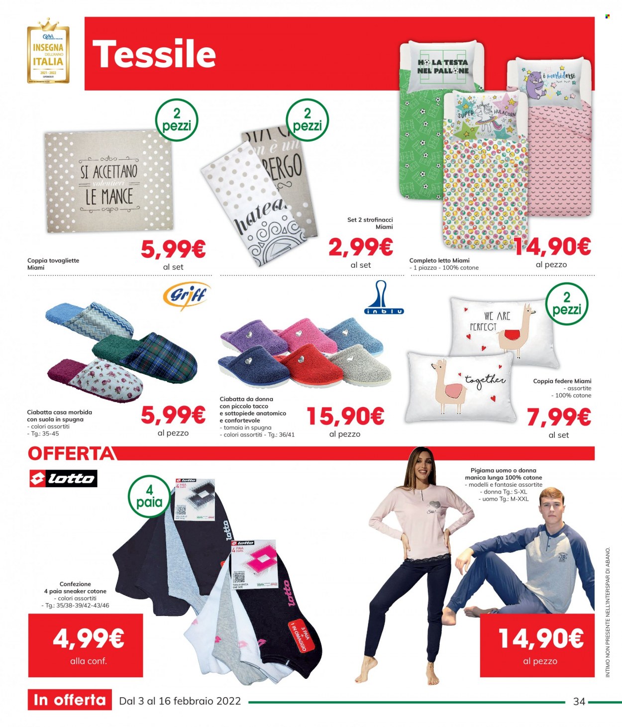 Volantino Interspar - 3/2/2022 - 16/2/2022. Pagina 34