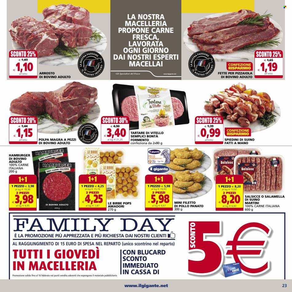 Volantino Il Gigante - 3/2/2022 - 16/2/2022. Pagina 23