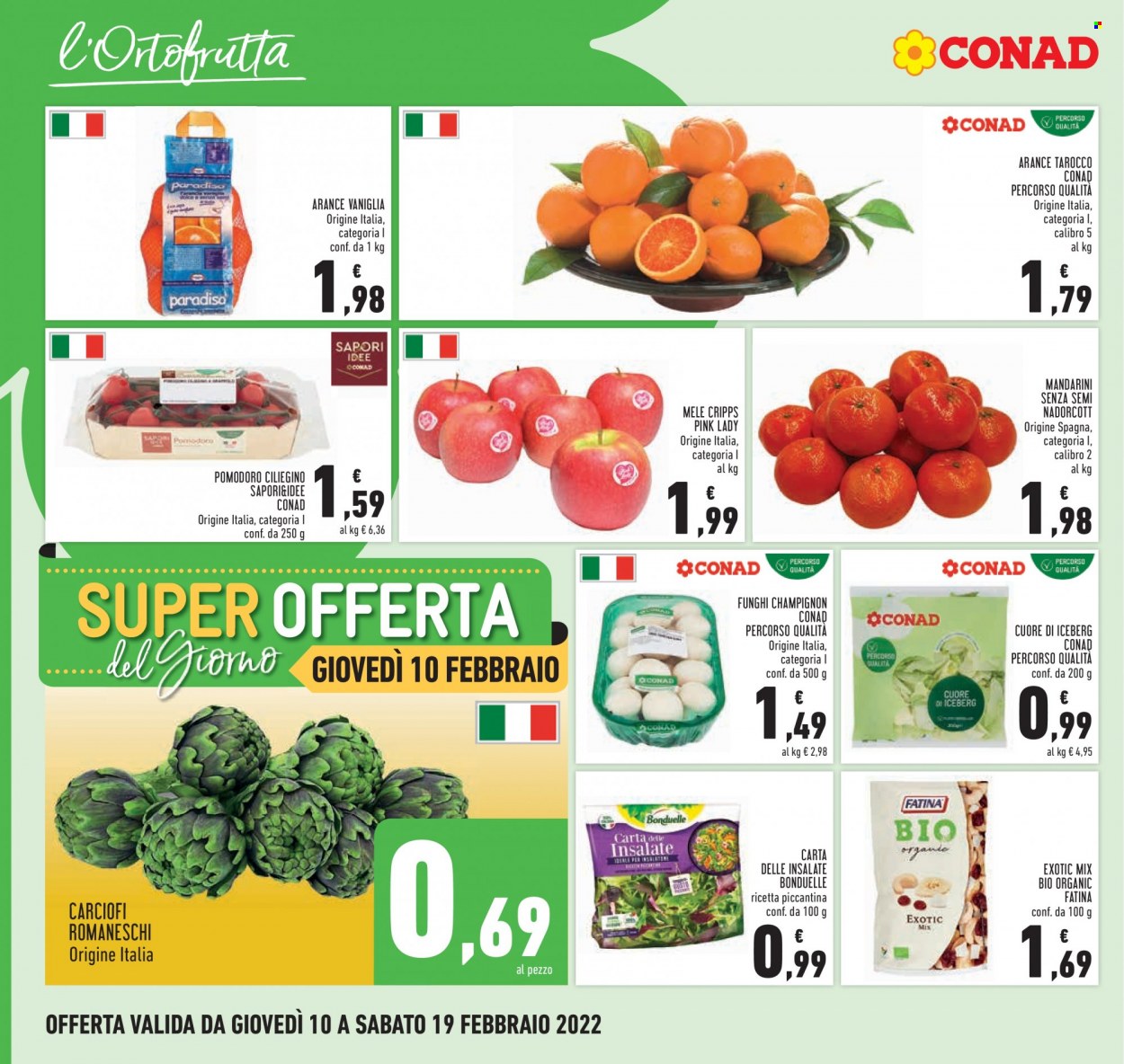 Volantino Conad - 10/2/2022 - 19/2/2022. Pagina 10